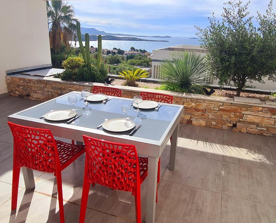 Magnifique Appartement Vue Mer - Grande Terrasse Et Piscine Bandol Buitenkant foto