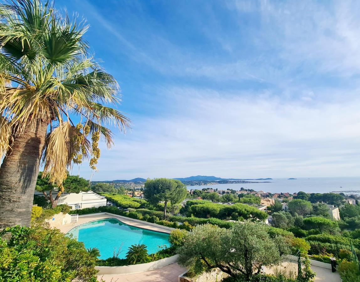 Magnifique Appartement Vue Mer - Grande Terrasse Et Piscine Bandol Buitenkant foto